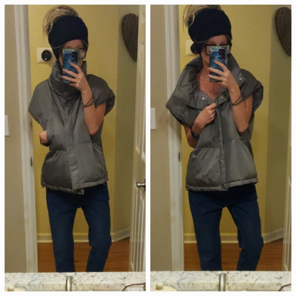 Oversized Puffer Vest